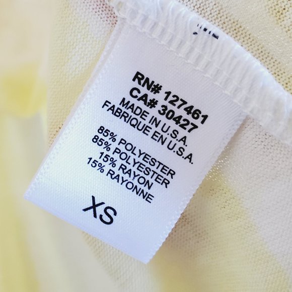 WILDFOX SWIM Striped Yellow Maxi Dress - Picture 7 of 7